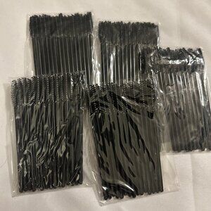 Lot Of Make-up Consultant Beauty Painter Mascara Straight Brushes Disposable